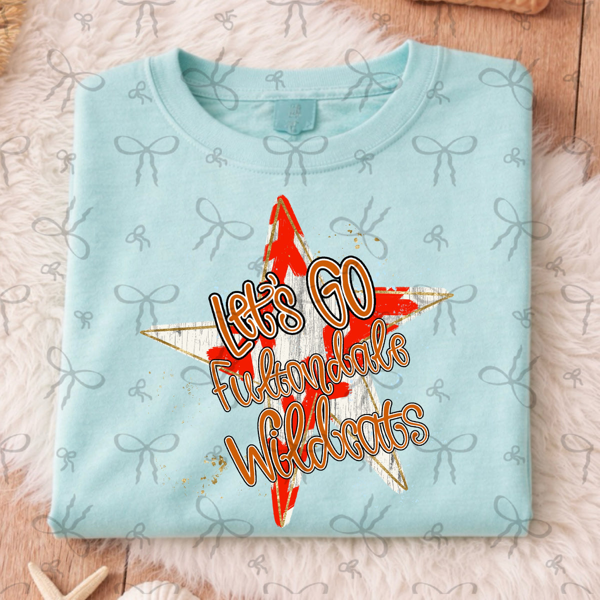 Baseball Splatter Star- Let’s Go Fultondale Wildcats