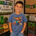Minecraft Steve Is Ready For School