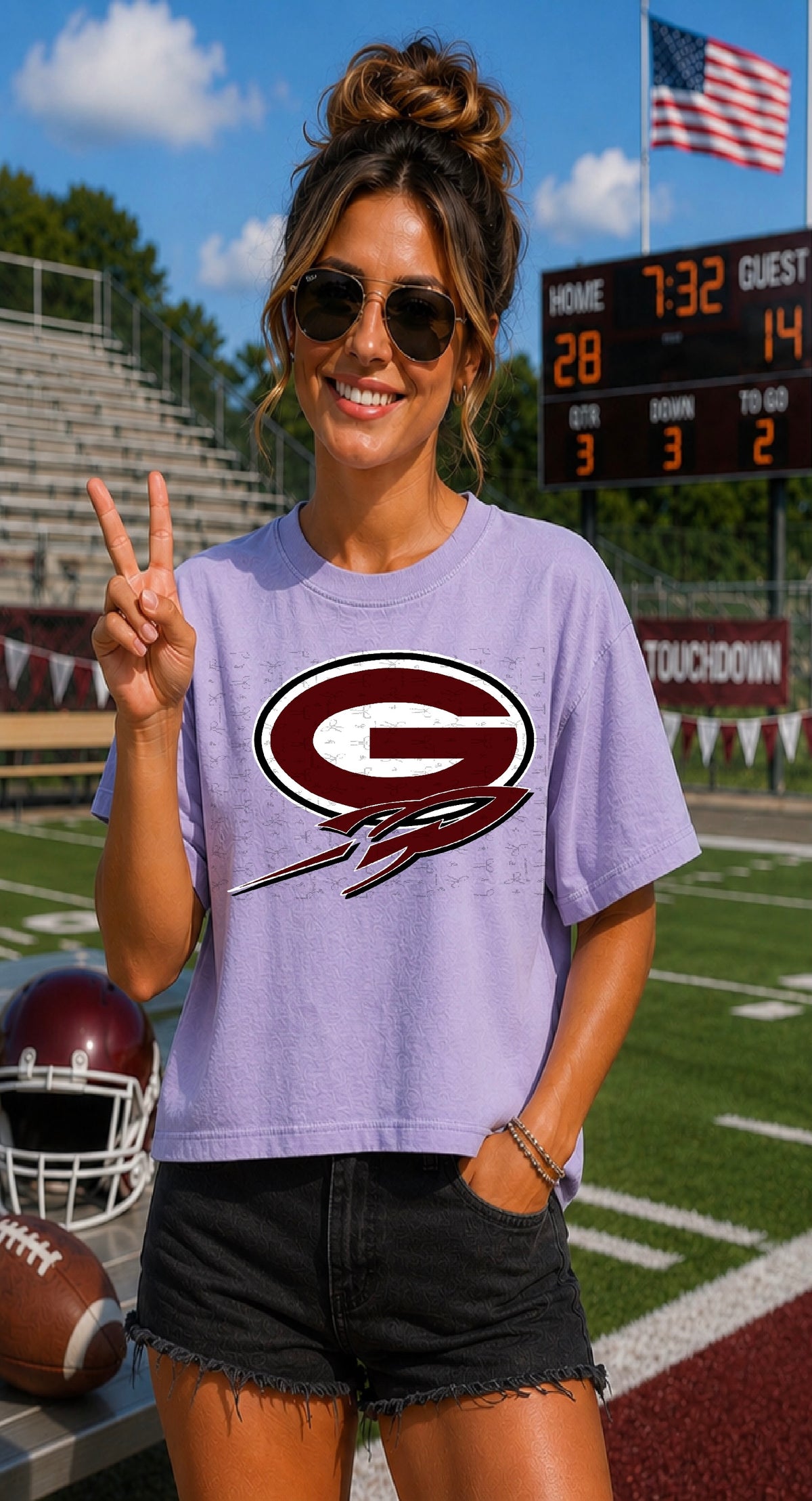 Gardendale High School Hand Drawn Logo