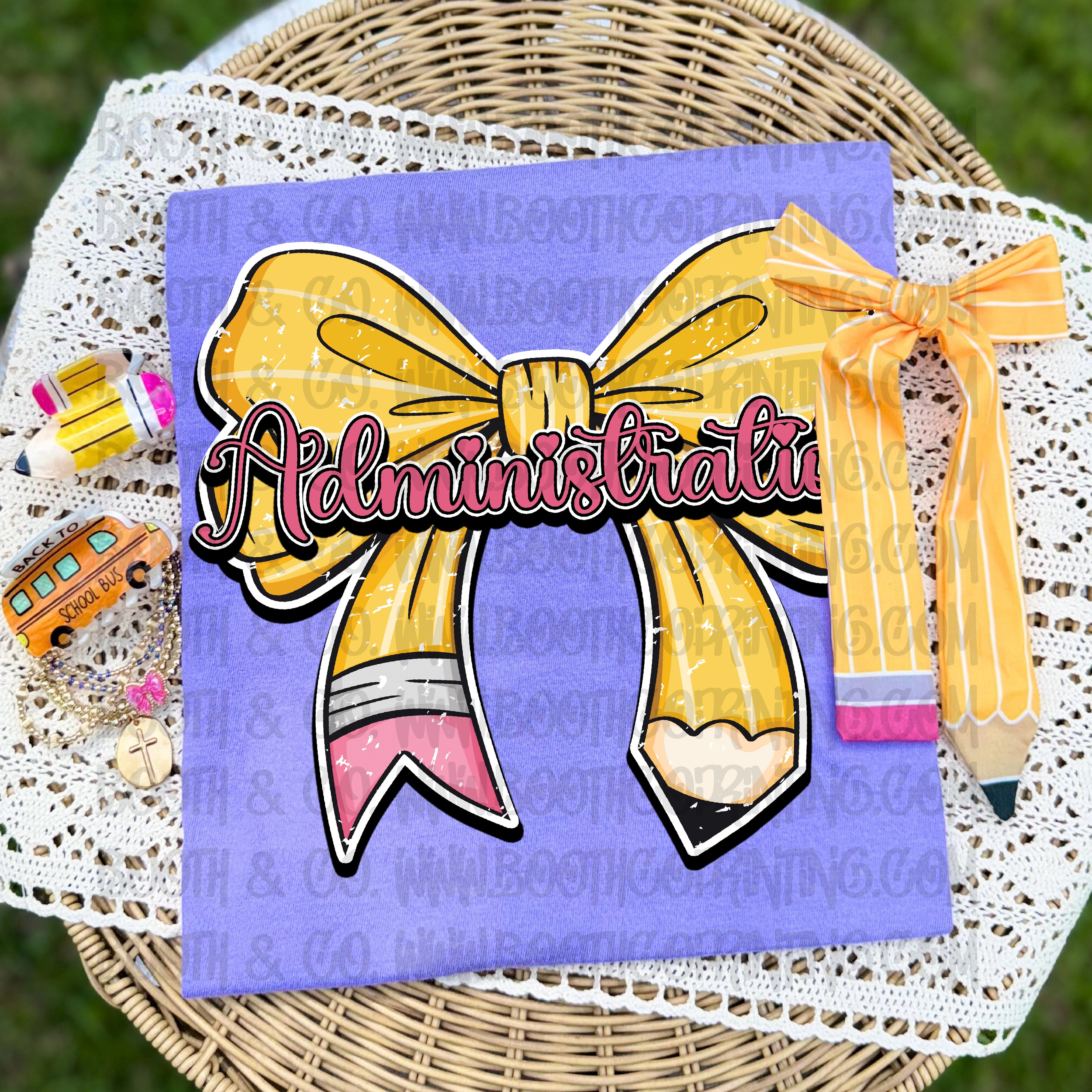 Pencil Bow- Administration