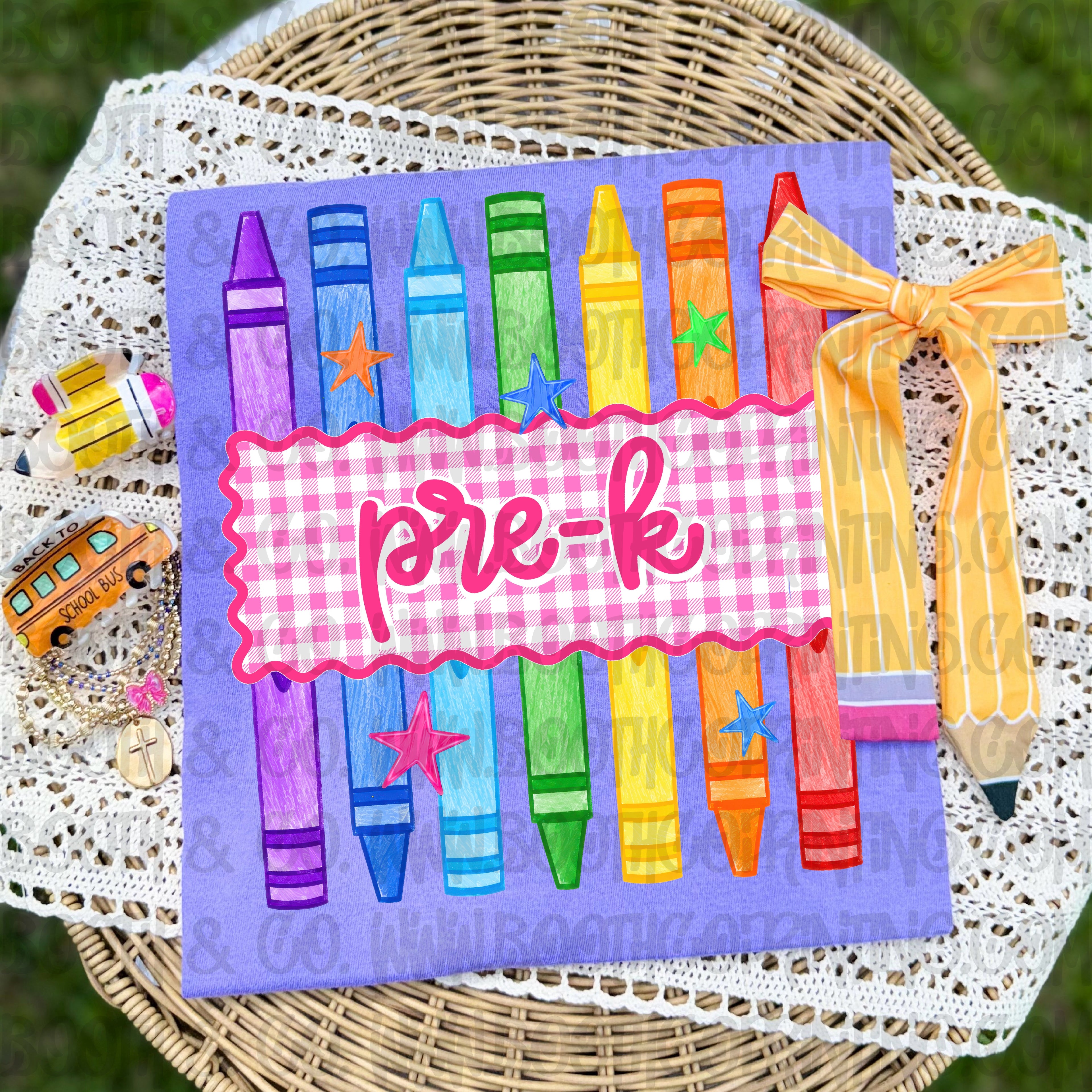 Crayon Grade Plate- Pre-k