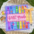 Crayon Grade Plate- First Grade
