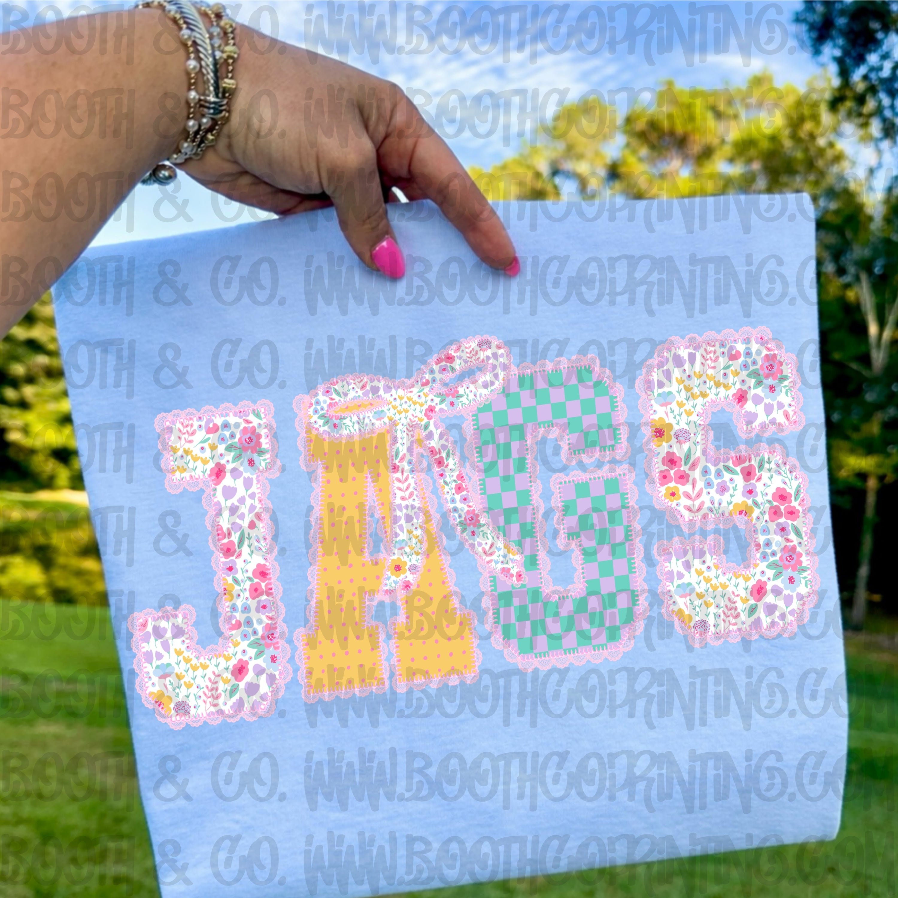 Floral Dreams Custom Wording