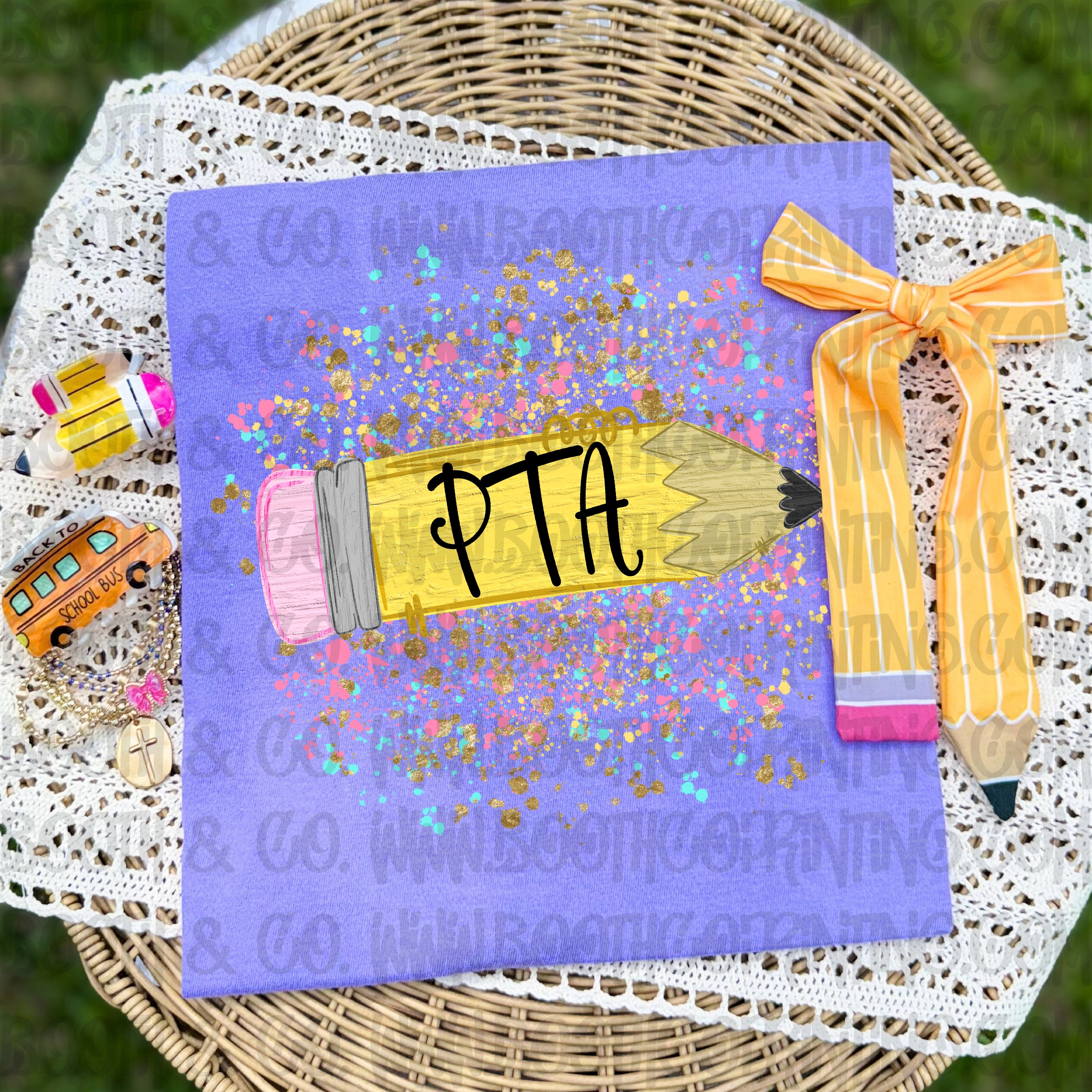 Pencil Splatter Grades- PTA
