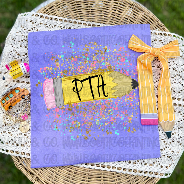 Pencil Splatter Grades- PTA