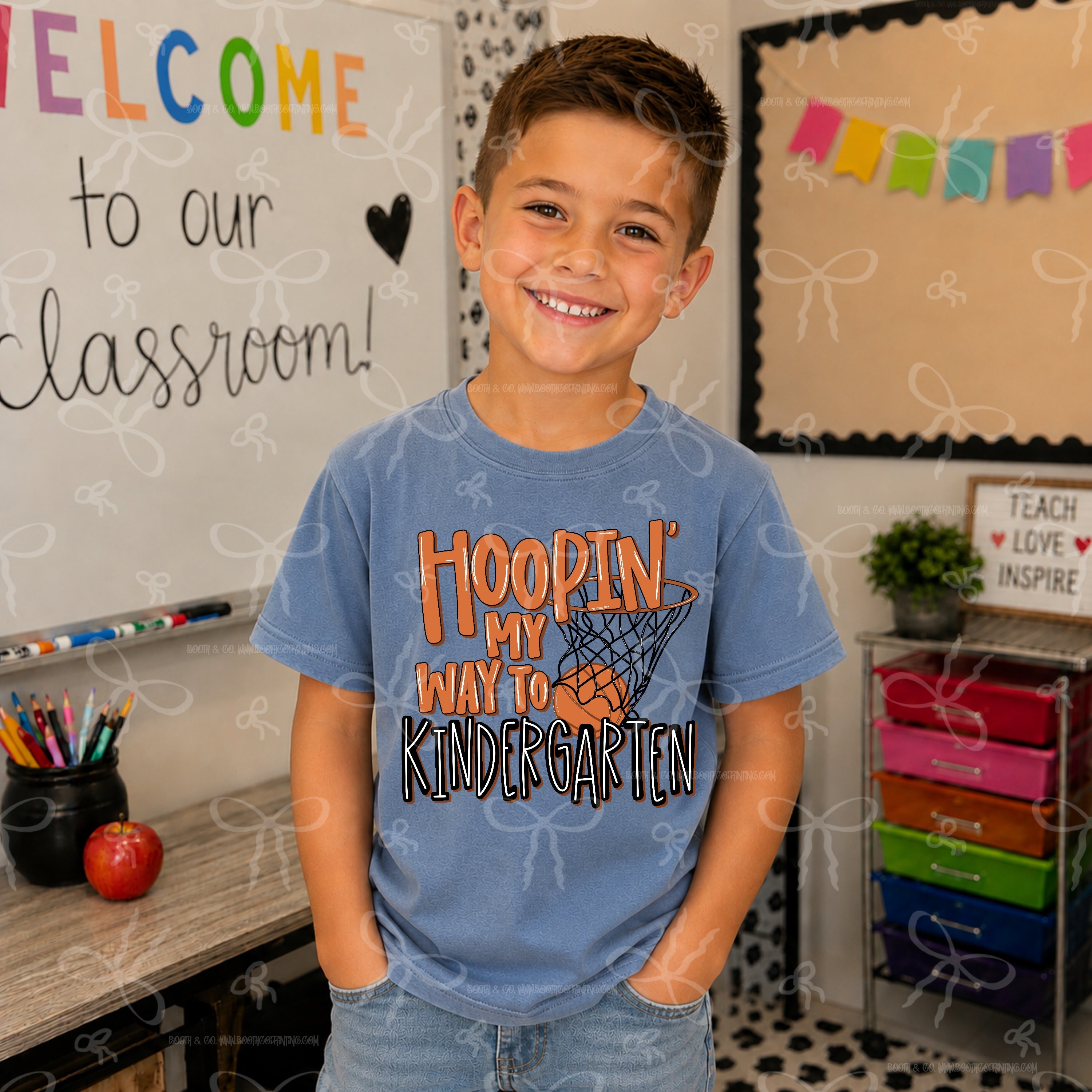 Hoopin My Way To Kindergarten