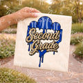 Ice Cream Scoop Home Plate Drip Grade- Second Grade (Royal Blue)