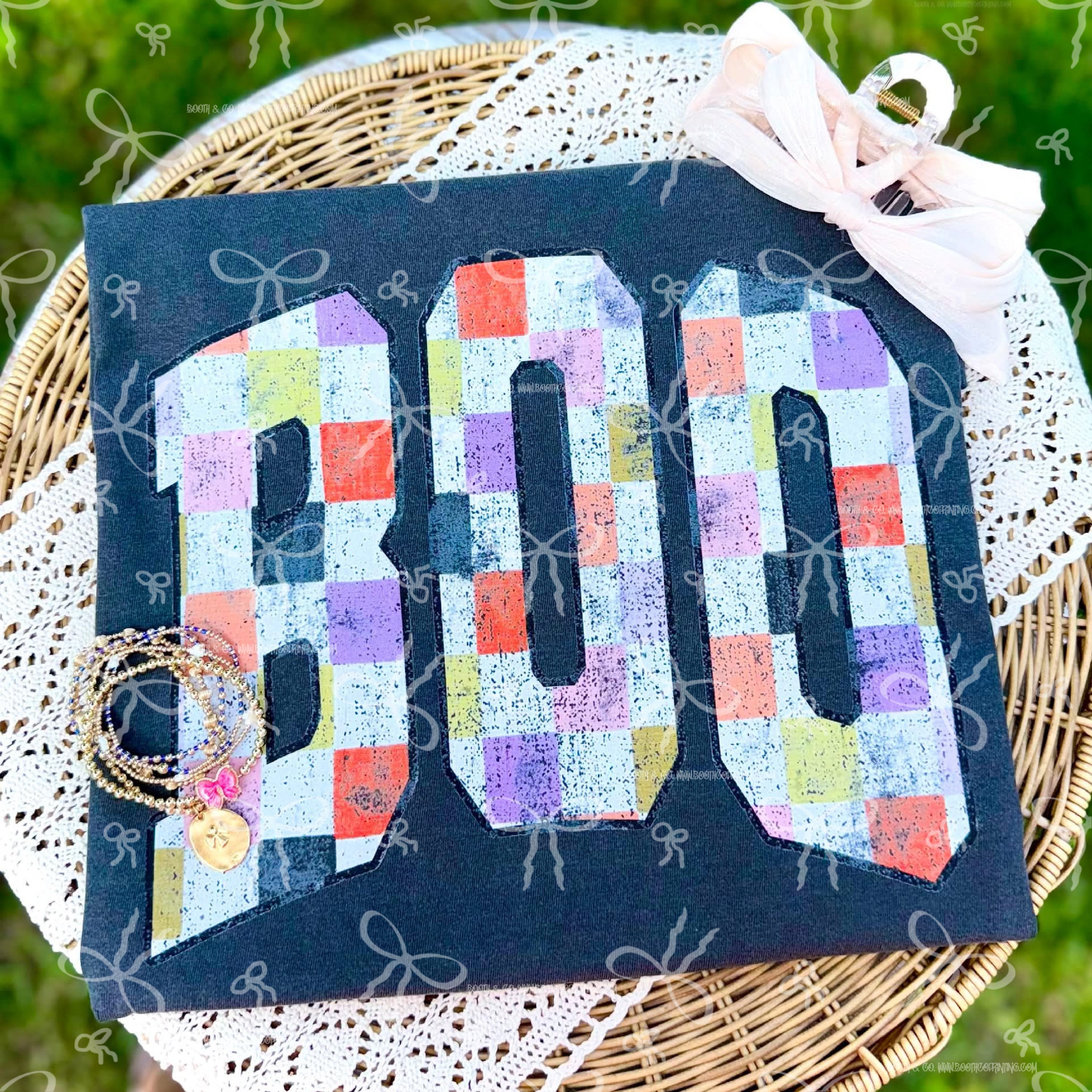 BOO- Light Distressed Curved