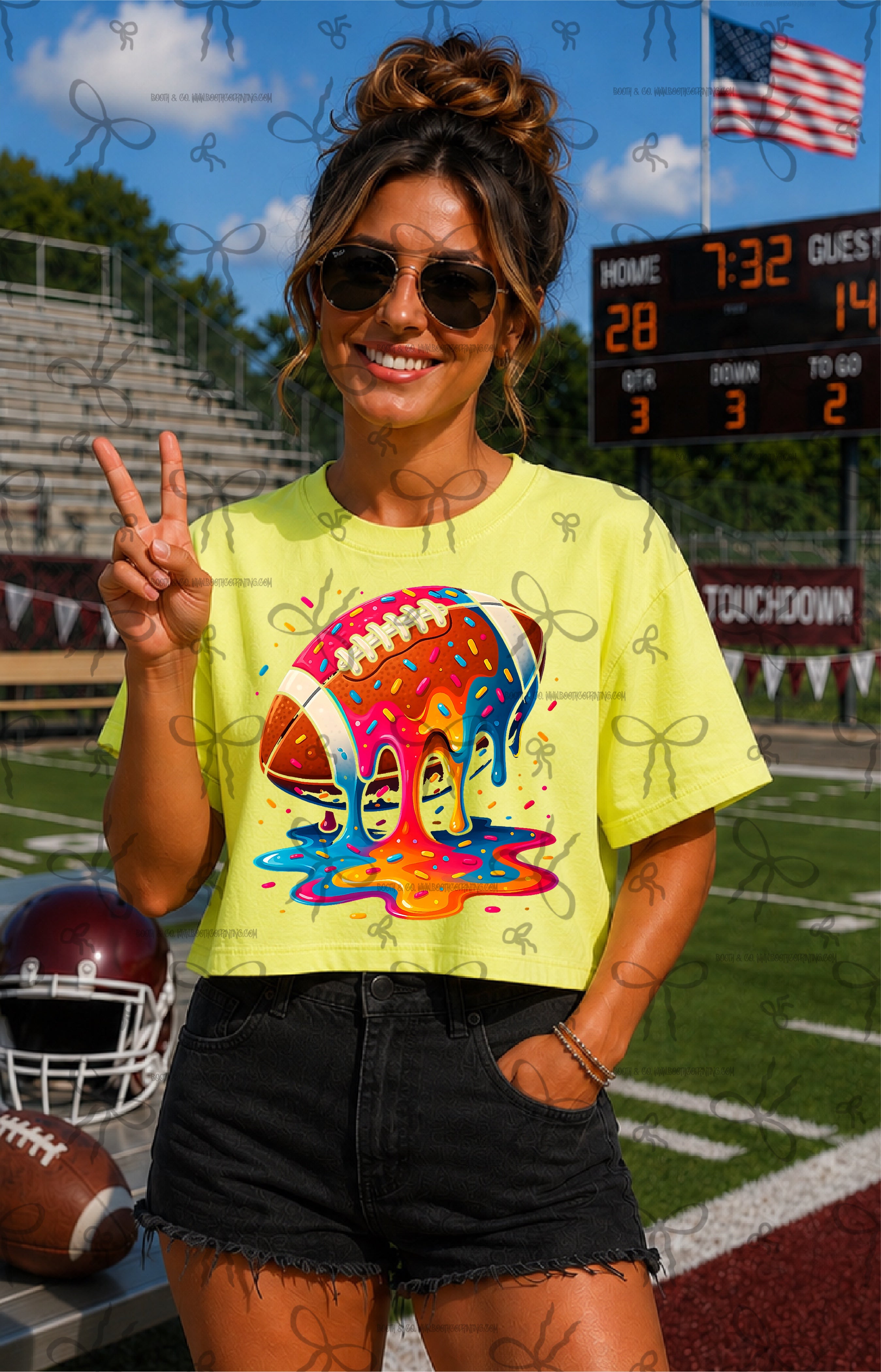 Football Sprinkles Drip