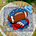 American Icing Football Drip with glove