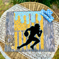 Ice Cream Football Flag Drip