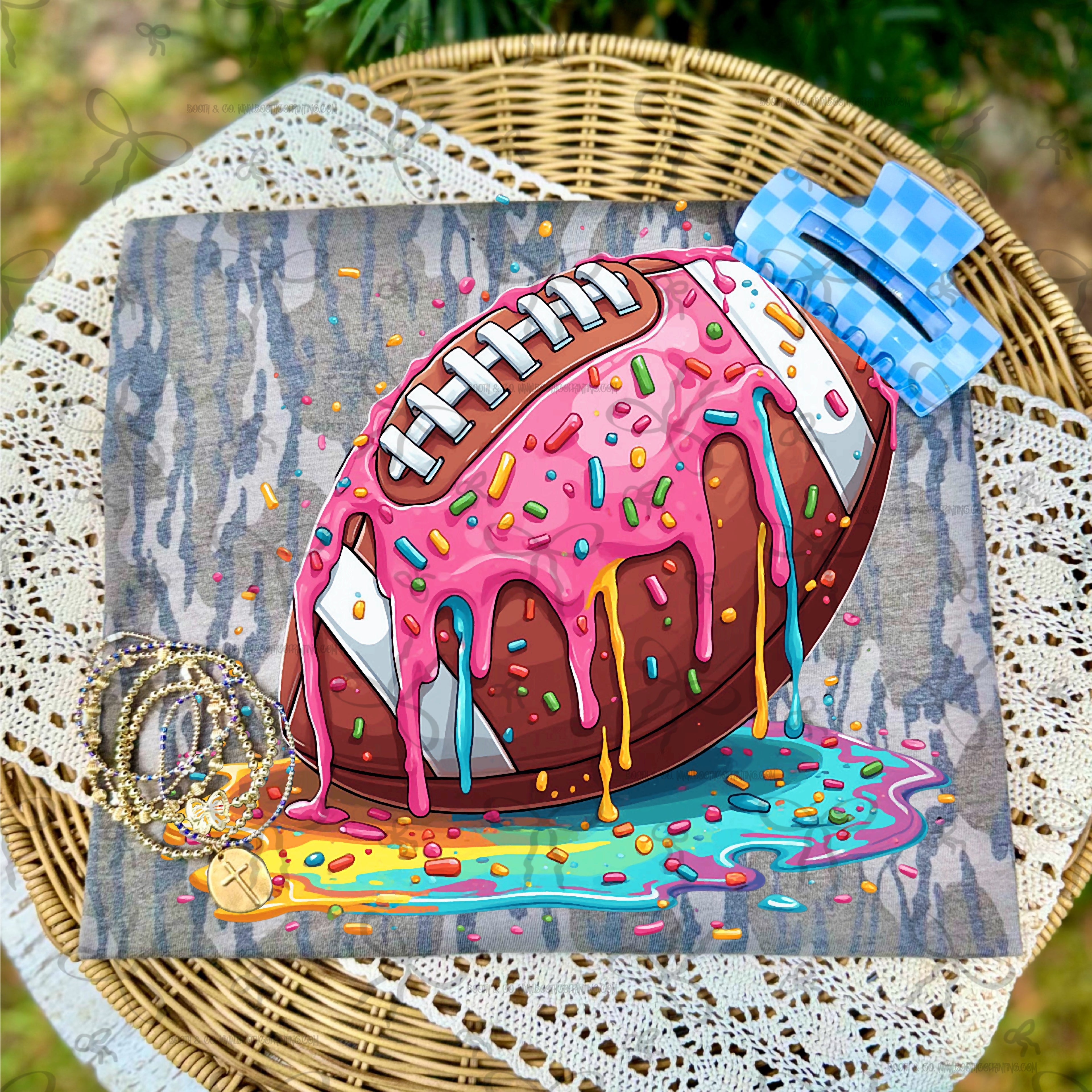 Football Drip- clean seam