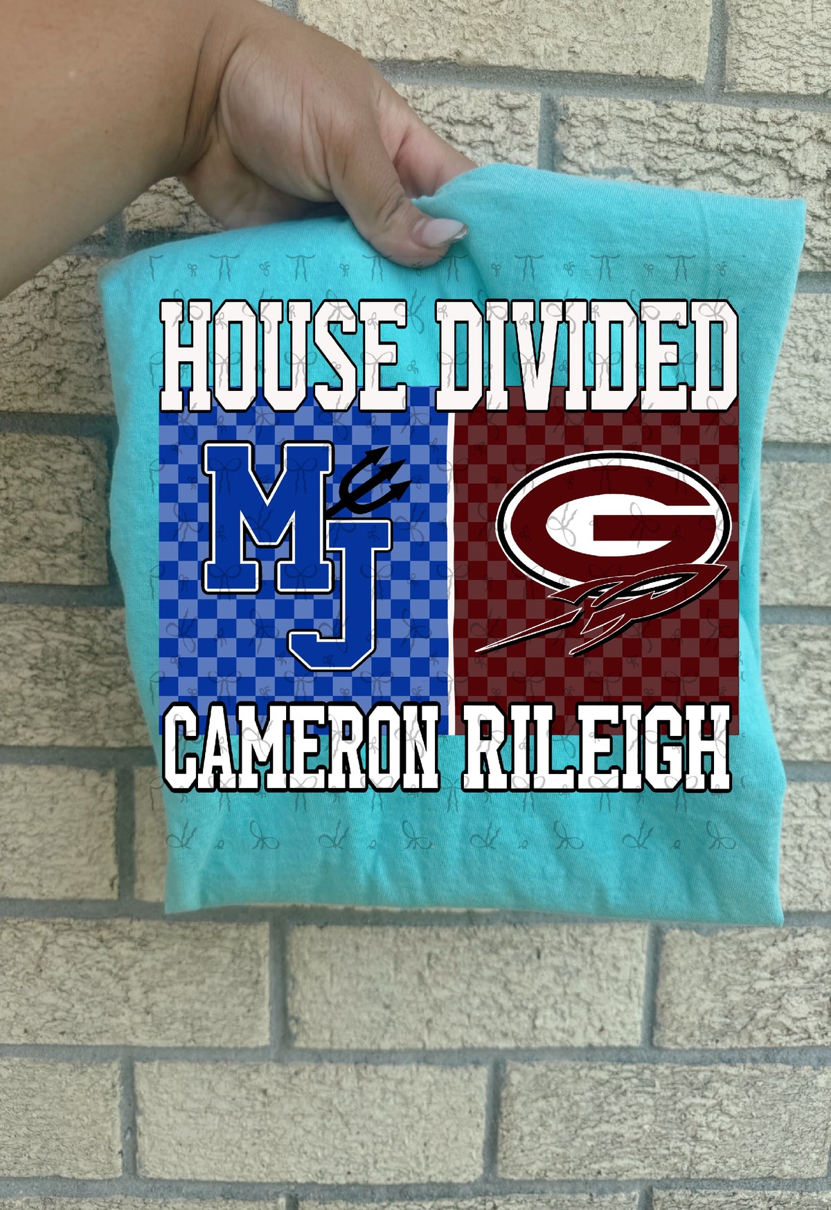 Locals House Divided with Custom Names- Gardendale and Mortimer Jordan