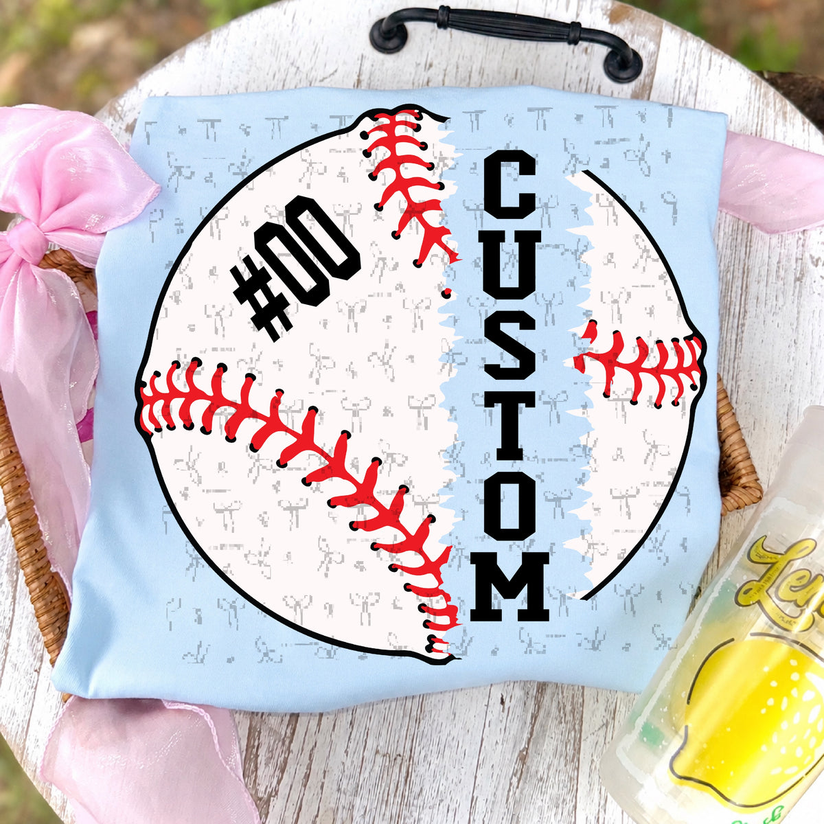 Baseball Scratch- Custom Name/Number