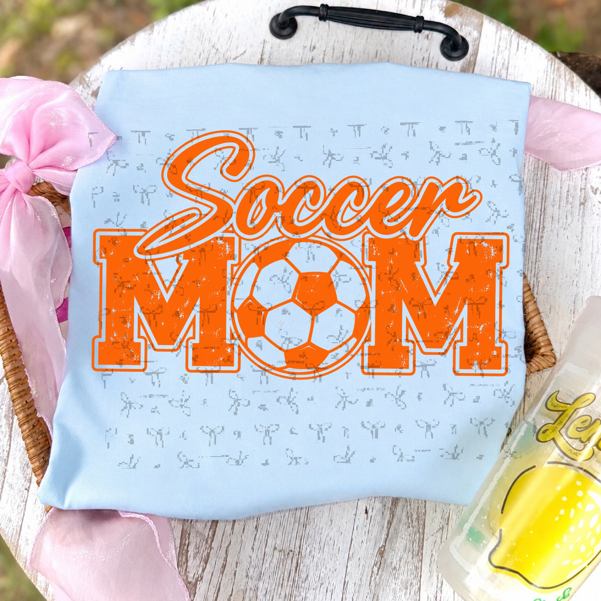 Soccer Mom (no white)- Orange