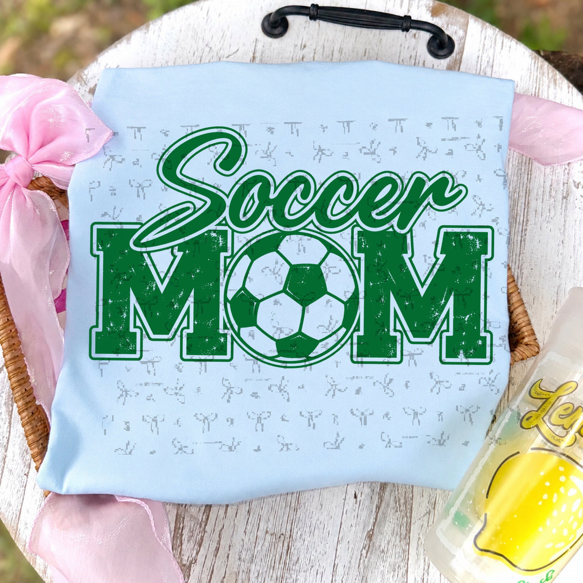 Soccer Mom (no white)- Kelly Green
