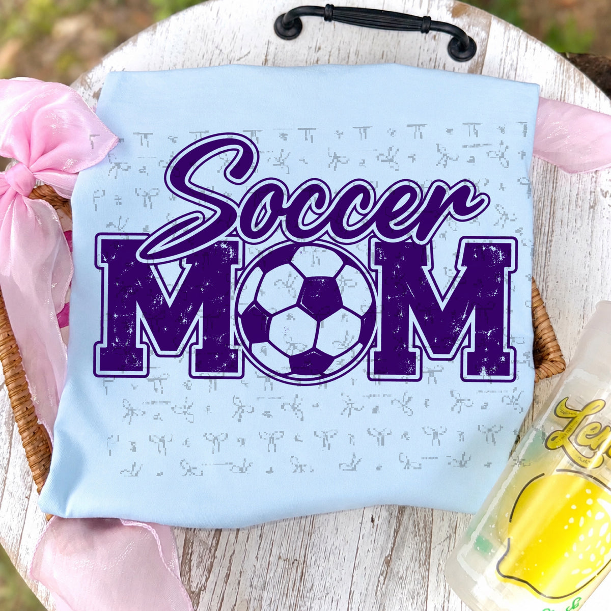 Soccer Mom (no white)- Purple