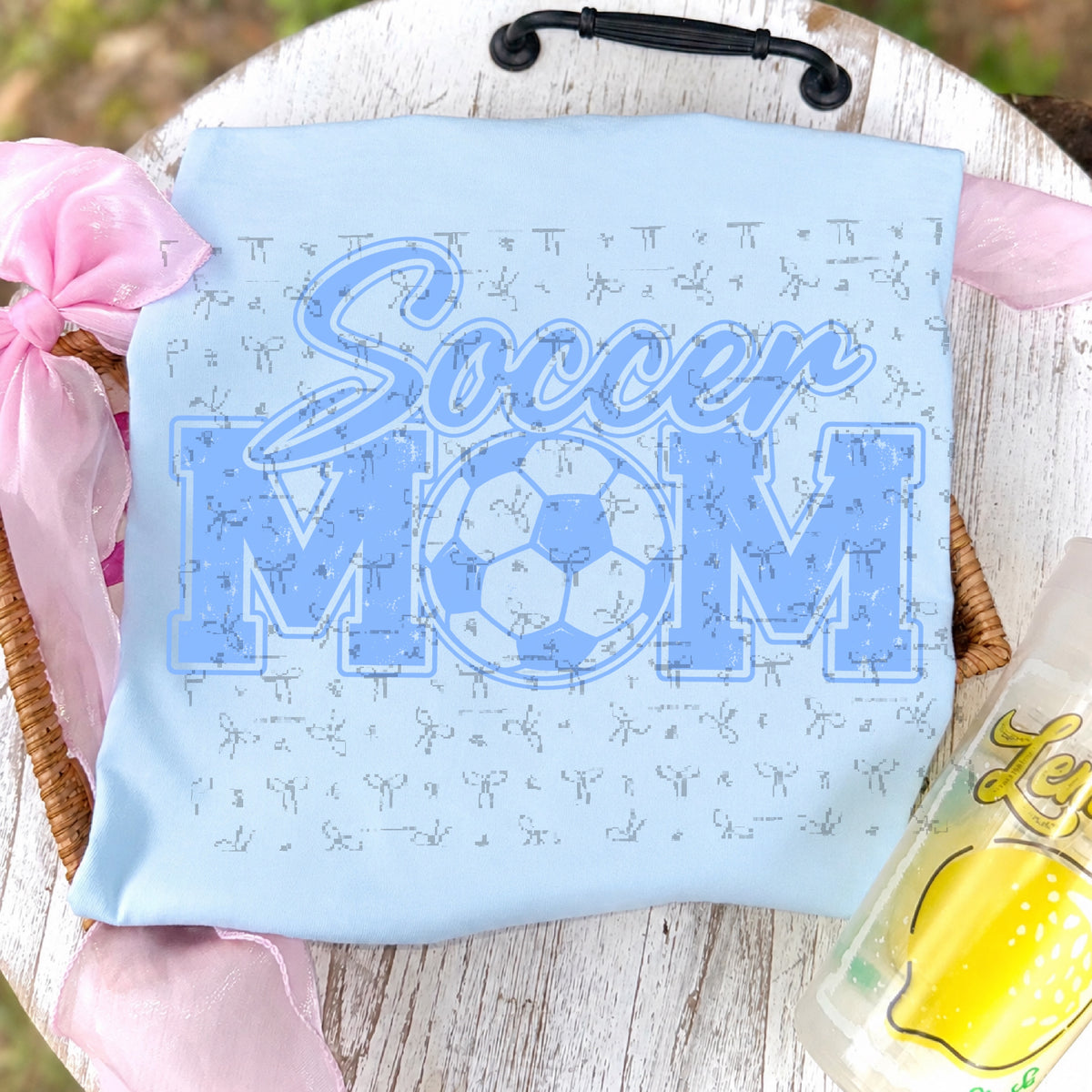 Soccer Mom (no white)- Carolina Blue