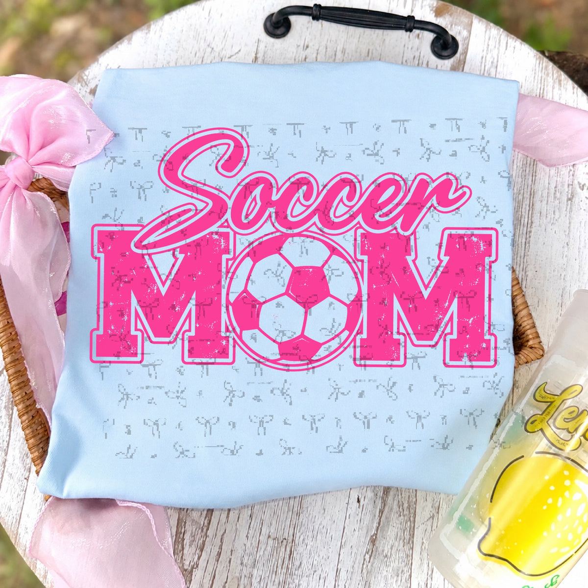 Soccer Mom (no white)- Pink