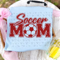 Soccer Mom (no white)- Crimson