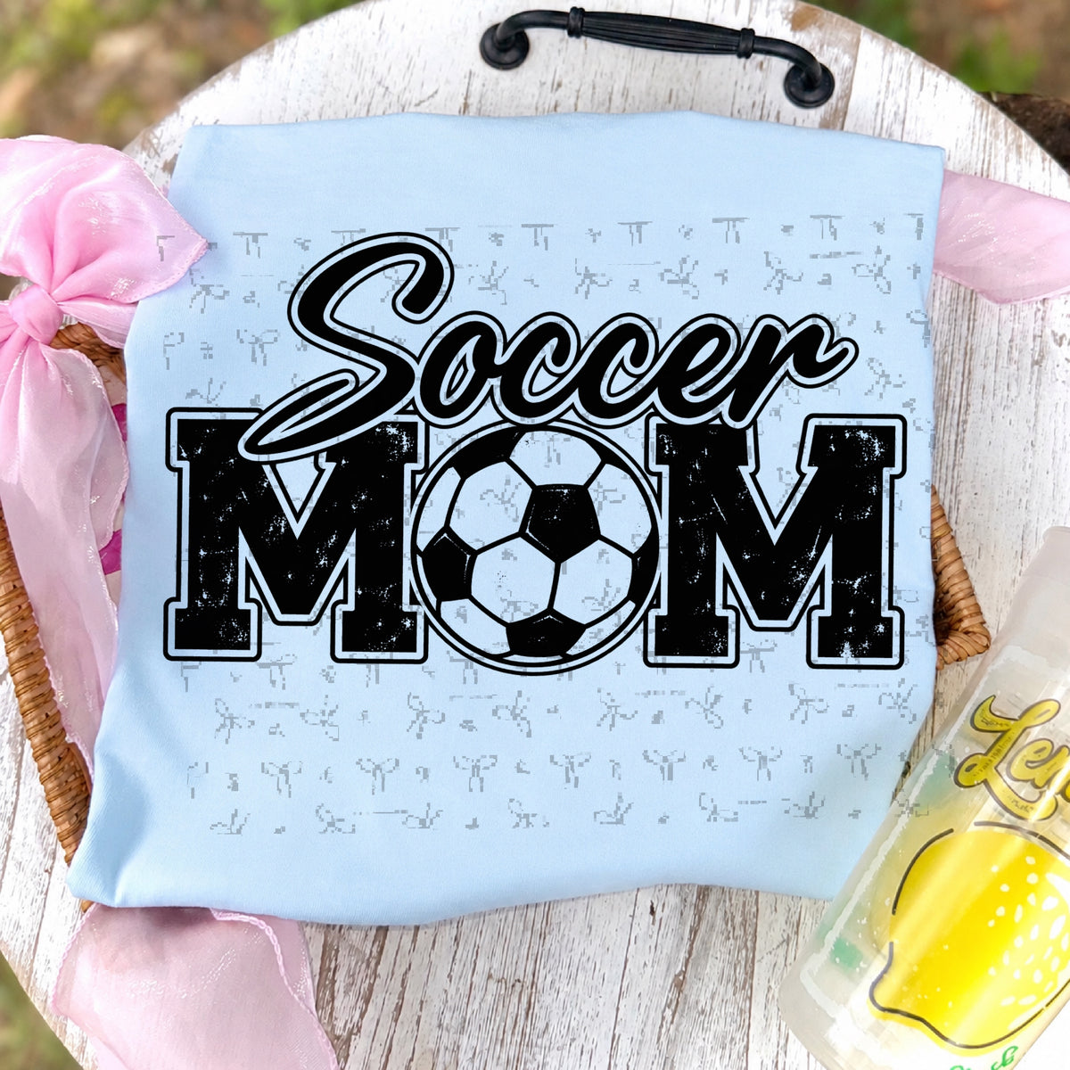 Soccer Mom (no white)- Black