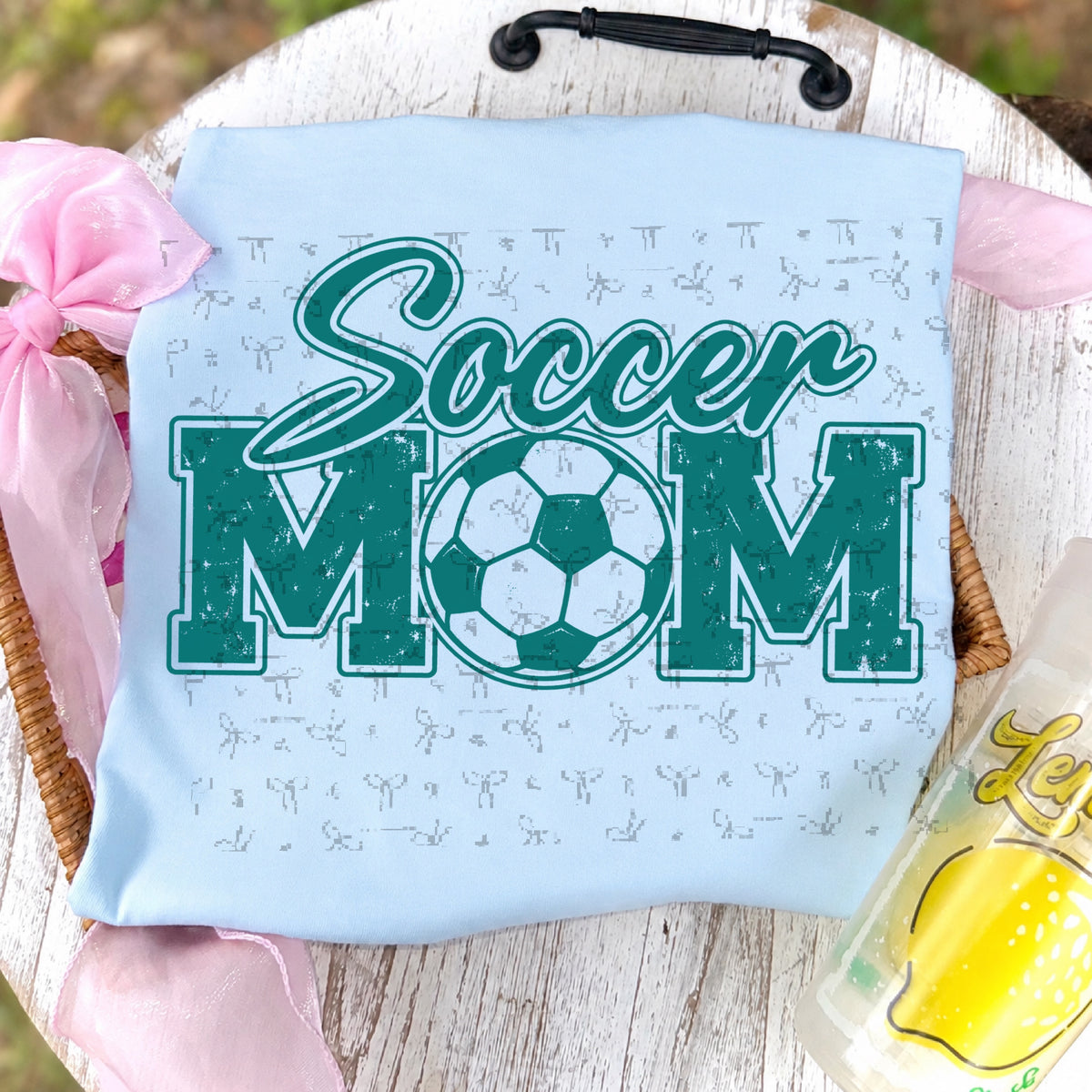 Soccer Mom (no white)- Teal