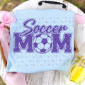 Soccer Mom (no white)- Light Purple