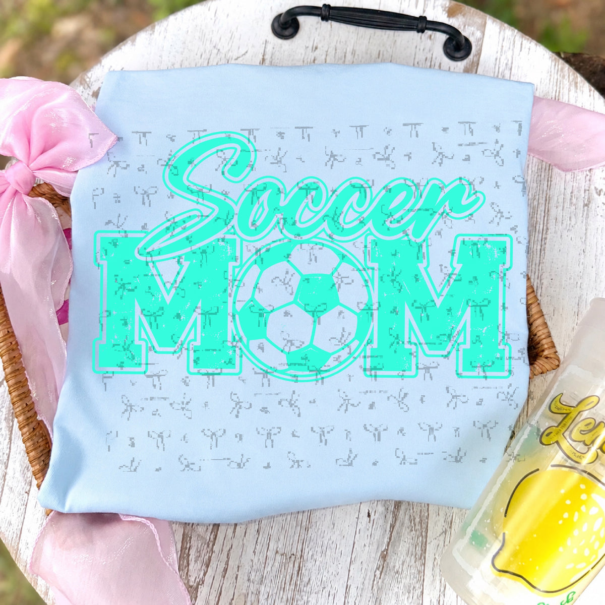Soccer Mom (no white)- Turquoise