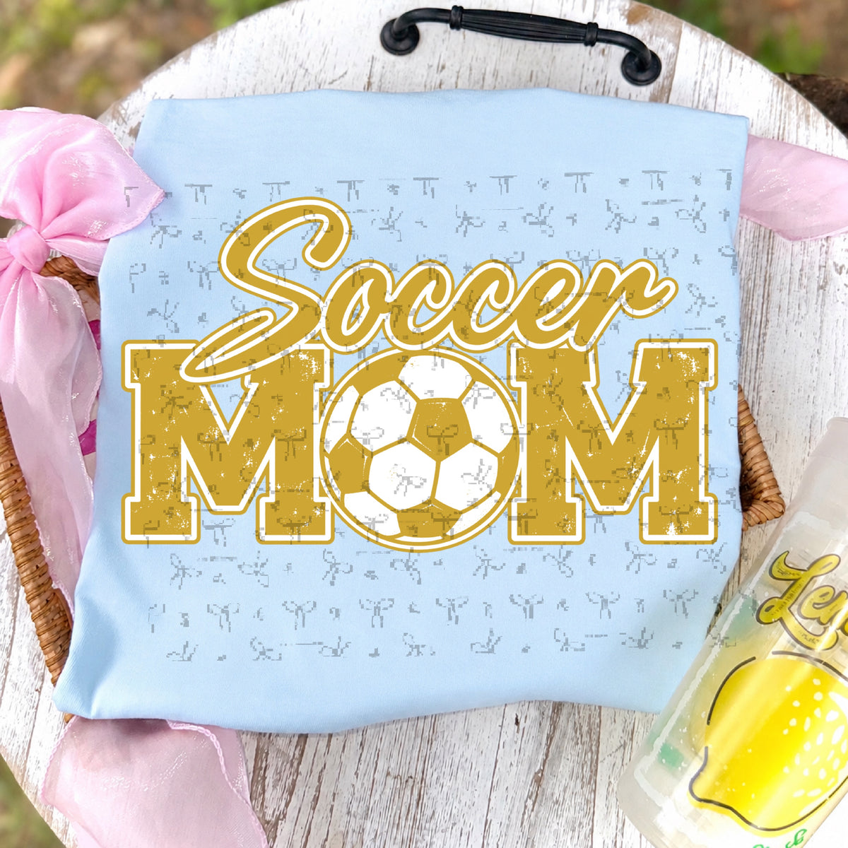Soccer Mom (with white)- Vegas Gold