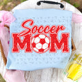 Soccer Mom (with white)- Red