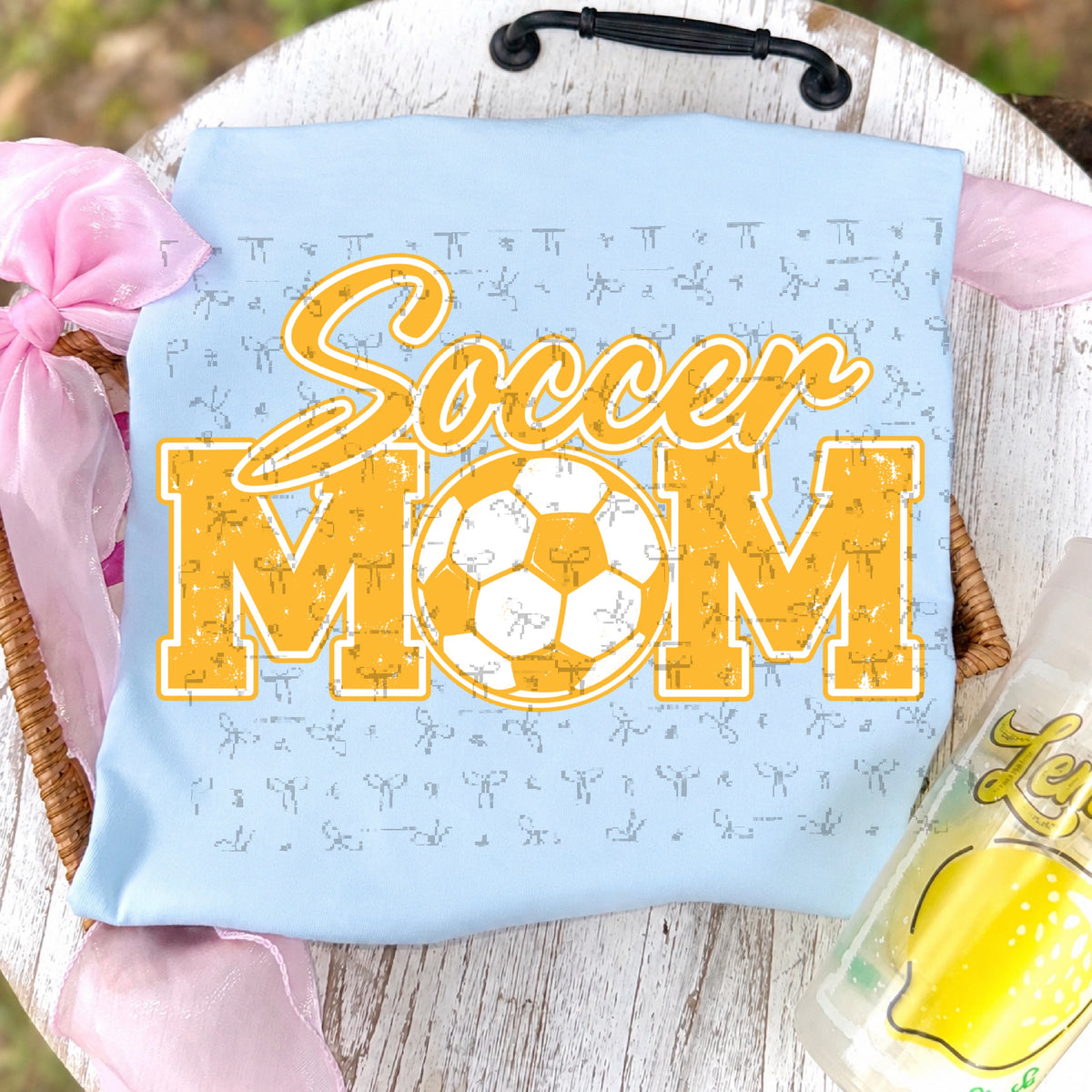 Soccer Mom (with white)- Yellow Gold