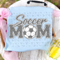 Soccer Mom (with white)- Gray