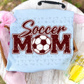 Soccer Mom (with white)- Maroon