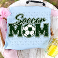 Soccer Mom (with white)- Dark Green