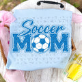 Soccer Mom (with white)- Cyan
