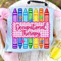 Occupational Therapy Crayon Name Plate