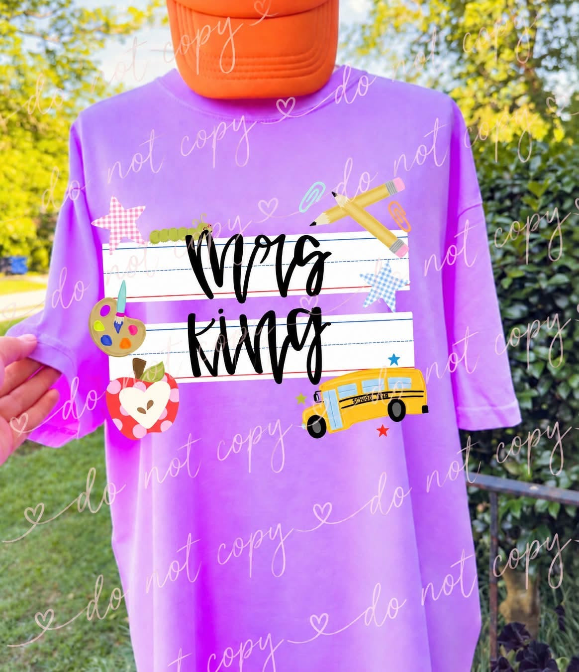 Trace Paper- Custom Wording (Whimsical)