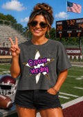 Football Splatter Star- Custom Wording