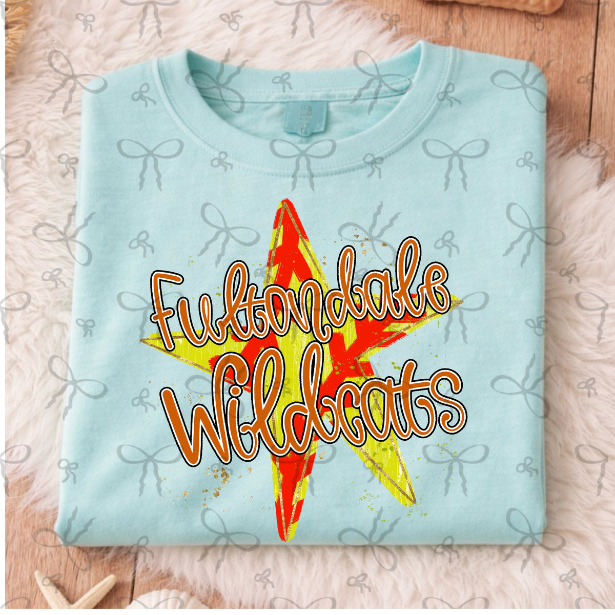Softball Splatter Star- Fultondale Wildcats