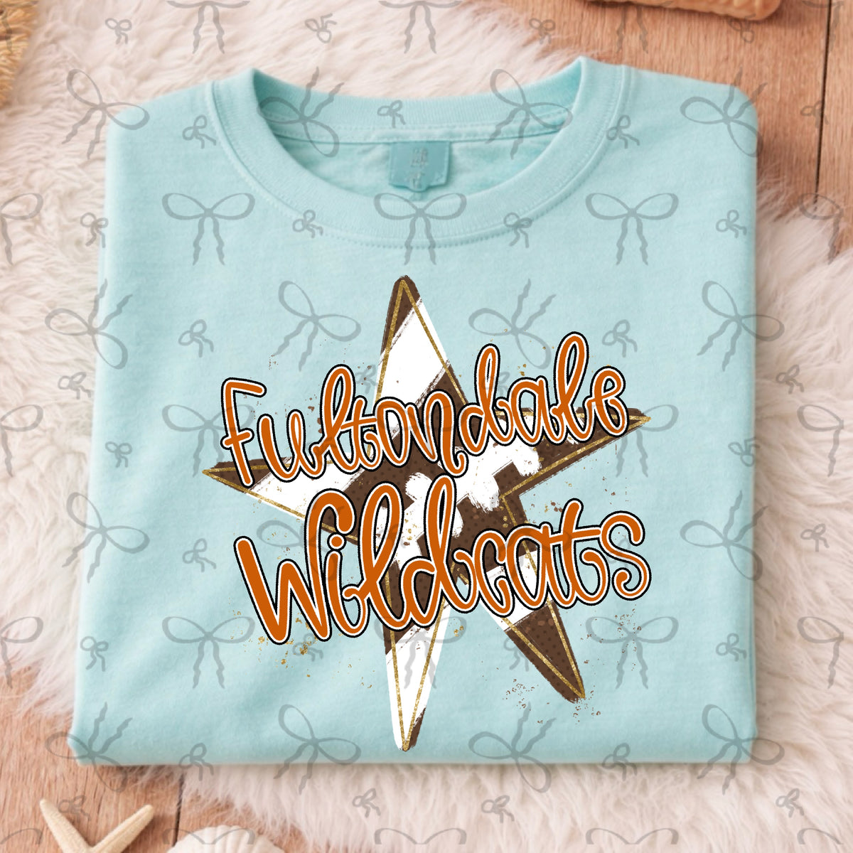 Football Splatter Star- Fultondale Wildcats