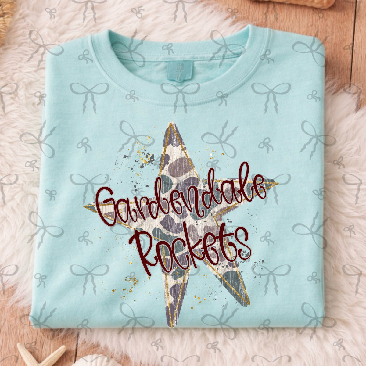 Camo Splatter Star- Gardendale Rockets