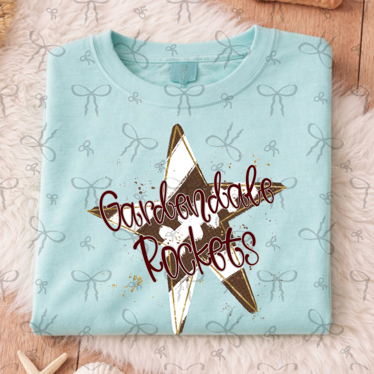 Football Splatter Star- Gardendale Rockets)