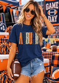 Auburn Distressed Metallic Dotty