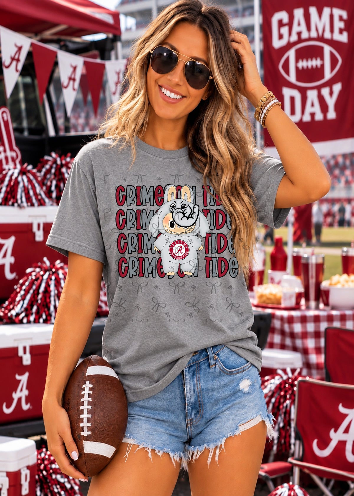 Crimson Tide Labubu