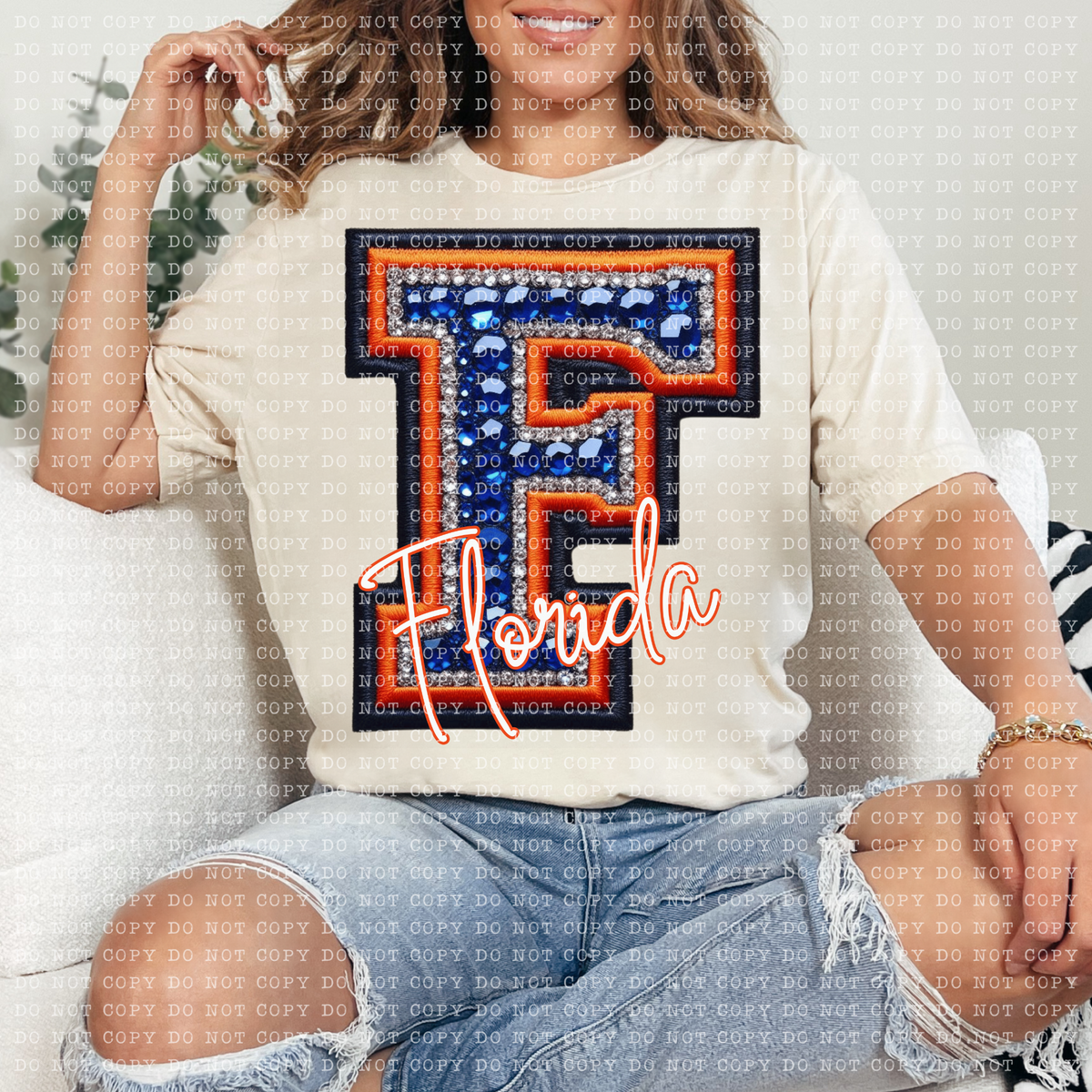 Bejeweled Letterman- Florida