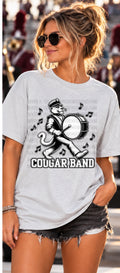 Marching Bass Drum Mascot- Cougar Band