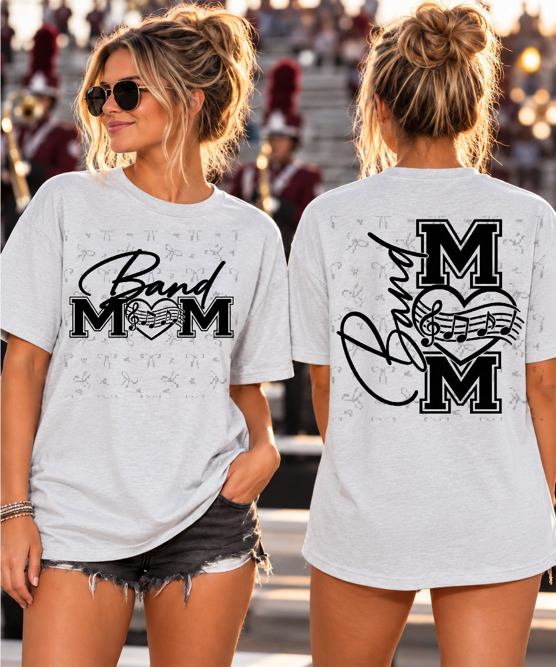 Band Mom (Front) - Black