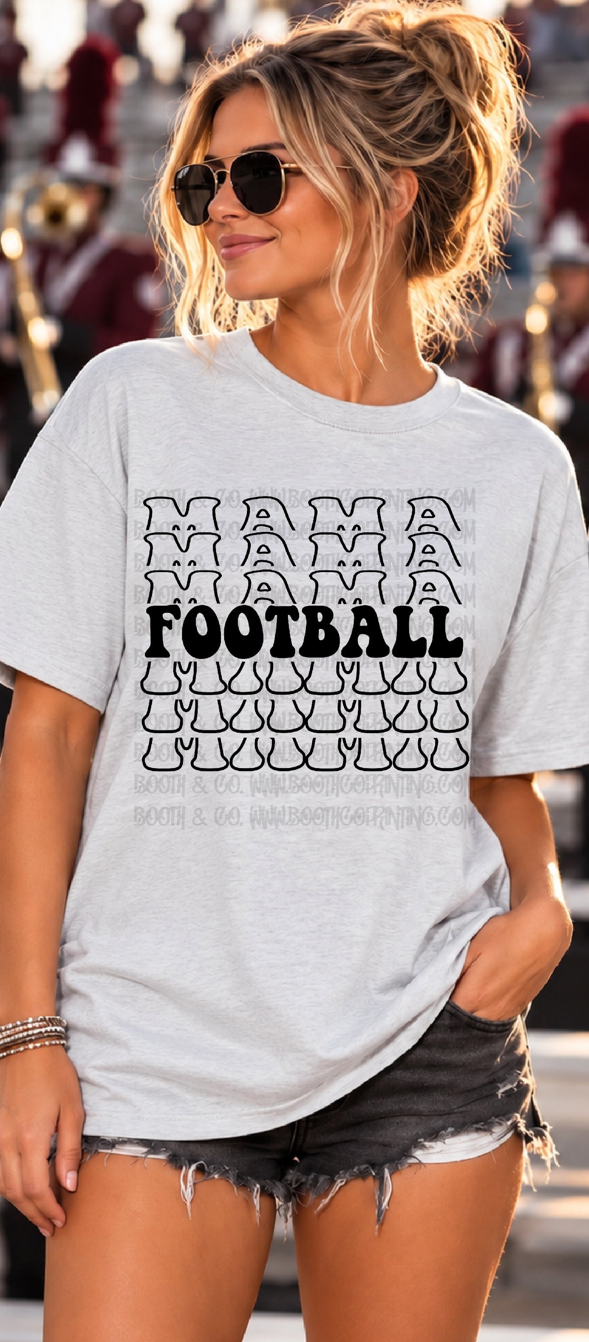 Groovy Mama Waves - Football