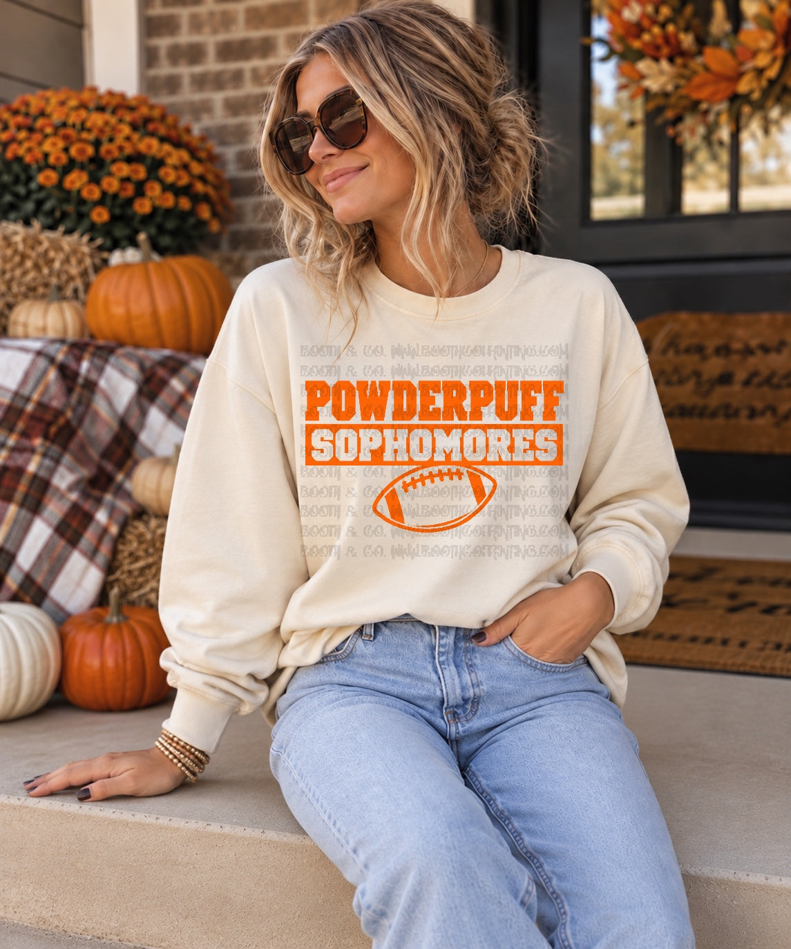 Powderpuff Sophomores- Football (Orange)