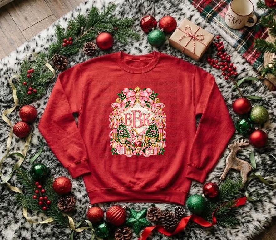 Nutcracker Frame Monogram- Custom Name Plate